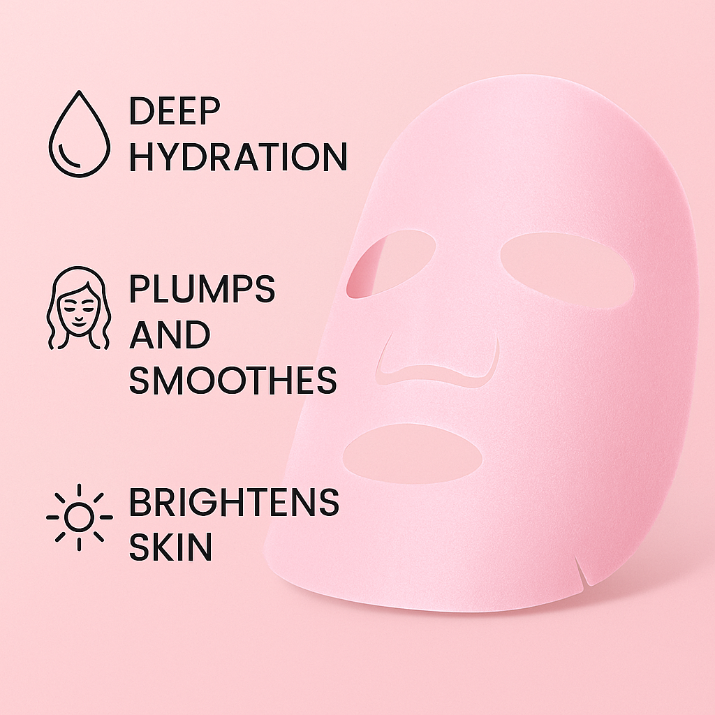 Pink Glow Gel Mask
