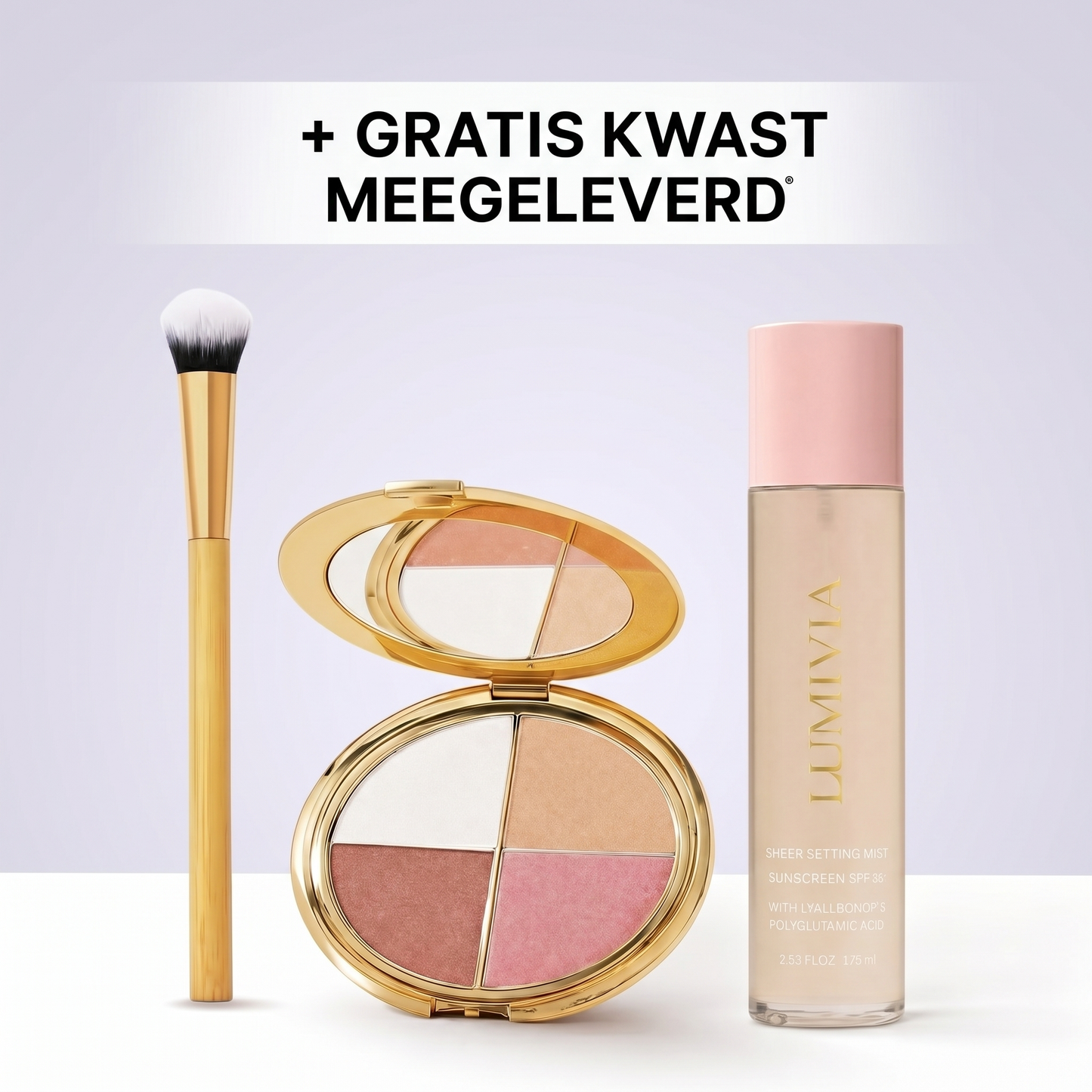 Glow Duo — Sun Glow Mist + Glow Wardrobe Palette
